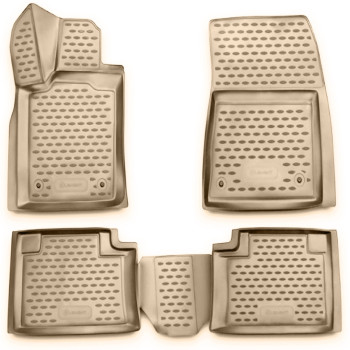 ΠΑΤΑΚΙΑ ΣΕ ΣΚΑΦΗ TPE ΛΑΣΤΙΧΟ ΓΙΑ JEEP GRAND CHEROKKE 5D 2014+  ΣΕ ΜΠΕΖ ΧΡΩΜΑ NOVLINE - 4 ΤΕΜ.