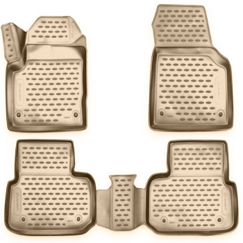 ΠΑΤΑΚΙΑ ΣΕ ΣΚΑΦΗ TPE ΛΑΣΤΙΧΟ ΓΙΑ LAND ROVER DISCOVERY SPORT 2014+  ΣΕ ΜΠΕΖ ΧΡΩΜΑ NOVLINE - 4 ΤΕΜ.