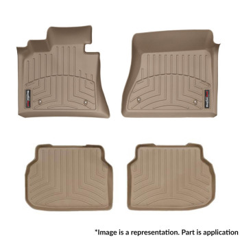 MERCEDES W203 C-CLASS 2001-2007 ΠΑΤΑΚΙΑ ΛΑΣΤΙΧΟ WEATHER TECH ΜΠΕΖ 4ΤΕΜ