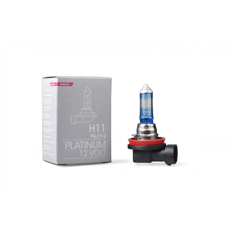 H11 12V 55W PGJ19-2 COLOR PLATINUM 1ΤΕΜ. M-TECH
