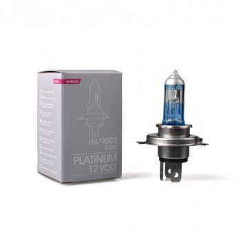H4 12V 60/55W P43t-38 COLOR PLATINUM 1ΤΕΜ. M-TECH