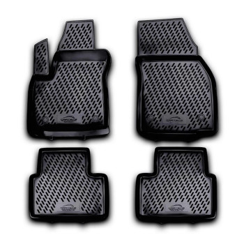 ΠΑΤΑΚΙΑ ΣΕ ΣΚΑΦΗ TPE ΛΑΣΤΙΧΟ ΓΙΑ OPEL MERIVA 05/2010+  ΣΕ ΜΑΥΡΟ ΧΡΩΜΑ NOVLINE - 4 ΤΕΜ.