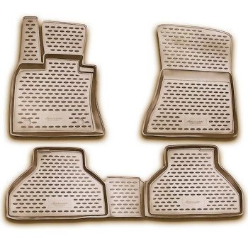 ΠΑΤΑΚΙ ΣΚΑΦΗ ΠΟΡΤ ΜΠΑΓΚΑΖ ΓΙΑ  ΠΑΤΑΚΙΑ ΣΕ ΣΚΑΦΗ TPE ΛΑΣΤΙΧΟ ΓΙΑ BMW X5 2006-2013 ΣΕ ΜΠΕΖ ΧΡΩΜΑ NOVLINE - 4 ΤΕΜ.