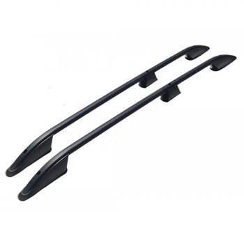 ΜΠΑΡΕΣ ΟΡΟΦΗΣ ΓΙΑ MERCEDES CITAN ELEGANCE W415 2013+ ΜΑΚΡΥ / RENAULT KANGOO 2008-2021 ΠΑΡΑΛΛΗΛΕΣ ΑΛΟΥΜΙΝΙΟΥ L2 ΜΑΥΡΕΣ