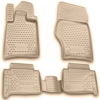 ΠΑΤΑΚΙΑ ΣΕ ΣΚΑΦΗ TPE ΛΑΣΤΙΧΟ ΓΙΑ AUDI Q7 2005-2015  ΣΕ ΜΠΕΖ ΧΡΩΜΑ NOVLINE - 4 ΤΕΜ.