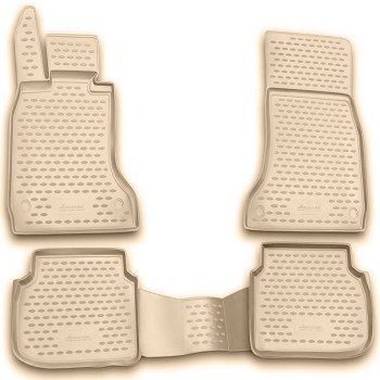 ΠΑΤΑΚΙΑ ΣΕ ΣΚΑΦΗ TPE ΛΑΣΤΙΧΟ ΓΙΑ BMW ΣΕΙΡΑ 7 F01 SEDAN 2007-2015 Π (ΜΠΕΖ) - 4 ΤΕΜ.