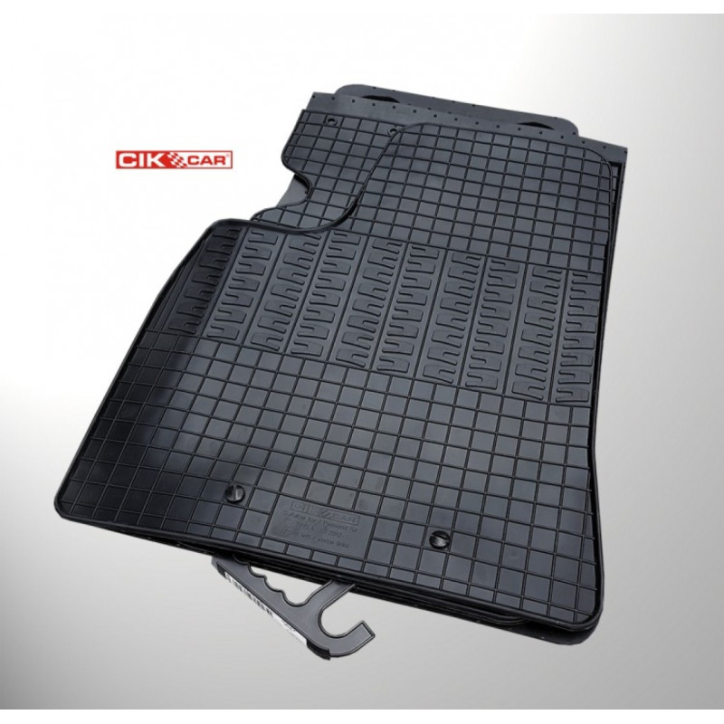 Cik - ΠΑΤΑΚΙΑ ΑΥΤΟΚΙΝΗΤΟΥ ΑΠΟ ΛΑΣΤΙΧΟ ΓΙΑ TESLA MODEL X 2017+ ΣΕ ΜΑΥΡΟ ΧΡΩΜΑ ΜΕ ΚΟΥΜΠΩΜΑΤΑ - 5 ΤΕΜ. (RM.TE.0002/CK)