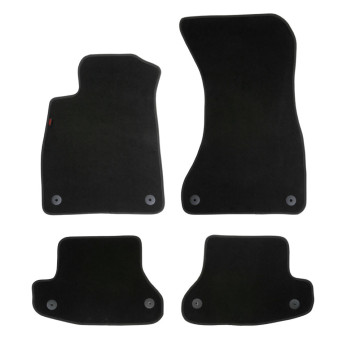 ΠΑΤΑΚΙΑ EXECUTIVE ΜΟΚΕΤΑ ΓΙΑ AUDI A5 CABRIO 03/2017+ / AUDI A5 COUPE 09/2016+ ΣΕ ΜΑΥΡΟ ΧΡΩΜΑ ME ΚΟΥΜΠΩΜΑΤΑ LAMPA - 4 ΤΕΜ.