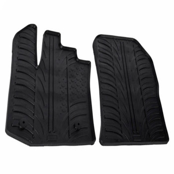 LAMPA - ΠΑΤΑΚΙΑ ΑΥΤΟΚΙΝΗΤΟΥ ΑΠΟ ΛΑΣΤΙΧΟ ΓΙΑ DACIA DOKKER VAN 11/2012-2021 / RENAULT EXPRESS 2021+ ΣΕ ΜΑΥΡΟ ΧΡΩΜΑ ME ΚΟΥΜΠΩΜΑΤΑ - 2 ΤΕΜ.