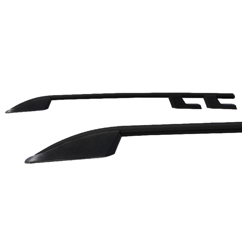 ΜΠΑΡΕΣ ΟΡΟΦΗΣ ΓΙΑ CITROEN BERLINGO / PEUGEOT PARTNER 1997-2008 ΠΑΡΑΛΛΗΛΕΣ ΑΛΟΥΜΙΝΙΟΥ 2ΤΕΜ ΜΑΥΡΕΣ