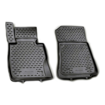 ΠΑΤΑΚΙΑ ΣΕ ΣΚΑΦΗ TPE ΛΑΣΤΙΧΟ ΓΙΑ BMW X1 E84 2009-2015 NOVLINE ΜΑΥΡΟ - 2 ΤΕΜ.