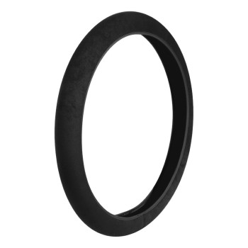 Lampa Κάλυμμα Τιμονιού Αυτοκινήτου Skin-Cover 35-37εκ. Ελαστικό Άοσμο Μικροϊνών Μαύρο 1-τεμ. (L3292.5)