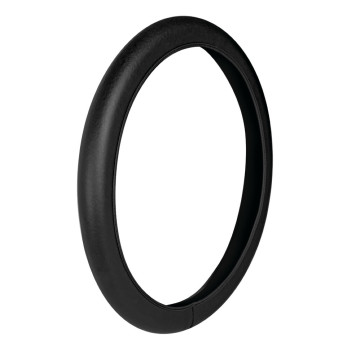 Lampa Κάλυμμα Τιμονιού Αυτοκινήτου Skin-Cover 35-37εκ. Ελαστικό Άοσμο Ultra-soft Δερμάτινο Μαύρο 1-τεμ. (L3292.7)