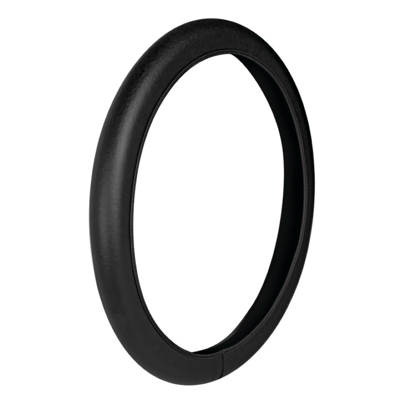 Lampa Κάλυμμα Τιμονιού Αυτοκινήτου Skin-Cover 35-37εκ. Ελαστικό Άοσμο Ultra-soft Δερμάτινο Μαύρο 1-τεμ. (L3292.7)