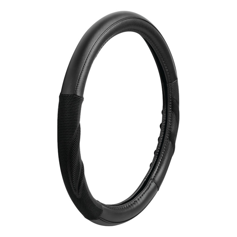 Lampa Κάλυμμα Τιμονιού Αυτοκινήτου Suzuka 37-39εκ. Άοσμο Ελαστικό Ultra soft Skeentex με αεριζόμενες λαβές Μαύρο 1-τεμ. (L3293.1)