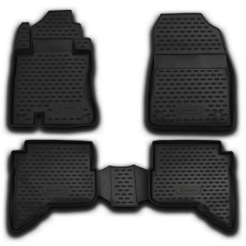 ΠΑΤΑΚΙΑ ΣΕ ΣΚΑΦΗ TPE ΛΑΣΤΙΧΟ ΓΙΑ DAIHATSU TERIOS 5D 2006-2013  ΣΕ ΜΑΥΡΟ ΧΡΩΜΑ NOVLINE - 4 ΤΕΜ.