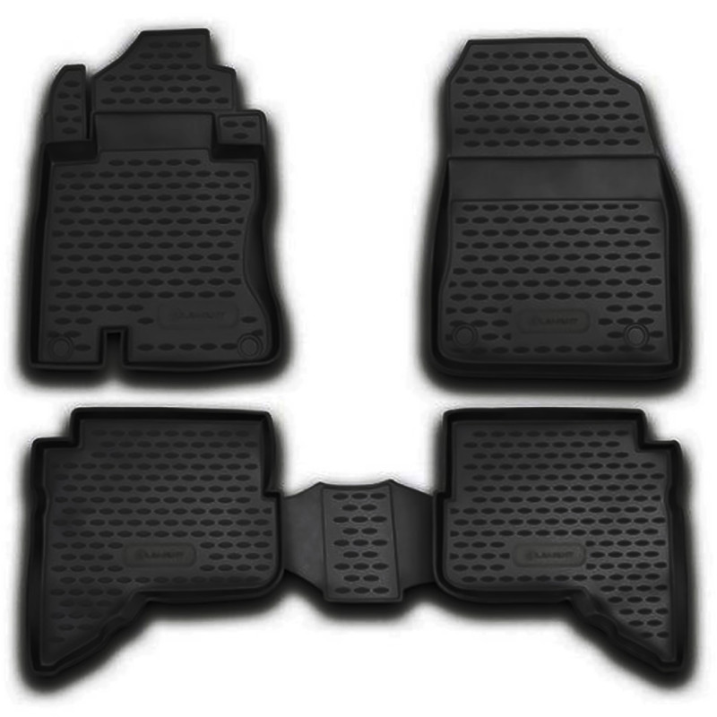 ΠΑΤΑΚΙΑ ΣΕ ΣΚΑΦΗ TPE ΛΑΣΤΙΧΟ ΓΙΑ DAIHATSU TERIOS 5D 2006-2013  ΣΕ ΜΑΥΡΟ ΧΡΩΜΑ NOVLINE - 4 ΤΕΜ.
