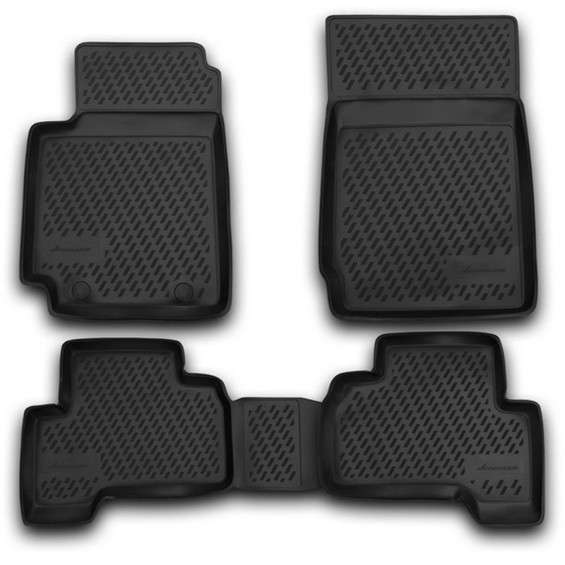 ΠΑΤΑΚΙΑ ΣΕ ΣΚΑΦΗ TPE ΛΑΣΤΙΧΟ ΓΙΑ SUZUKI GRAND VITARA 5D 2005-2015  ΣΕ ΜΑΥΡΟ ΧΡΩΜΑ NOVLINE - 4 ΤΕΜ.