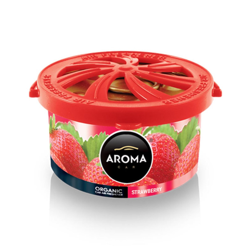 Amio - ΑΡΩΜΑΤΙΚΟ ΣΕ ΚΟΝΣΕΡΒΑ AROMA ORGANIC - ΦΡΑΟΥΛΑ (STRAWBERRY) (40gr) - 1 ΤΕΜ. (A92091/AM)
