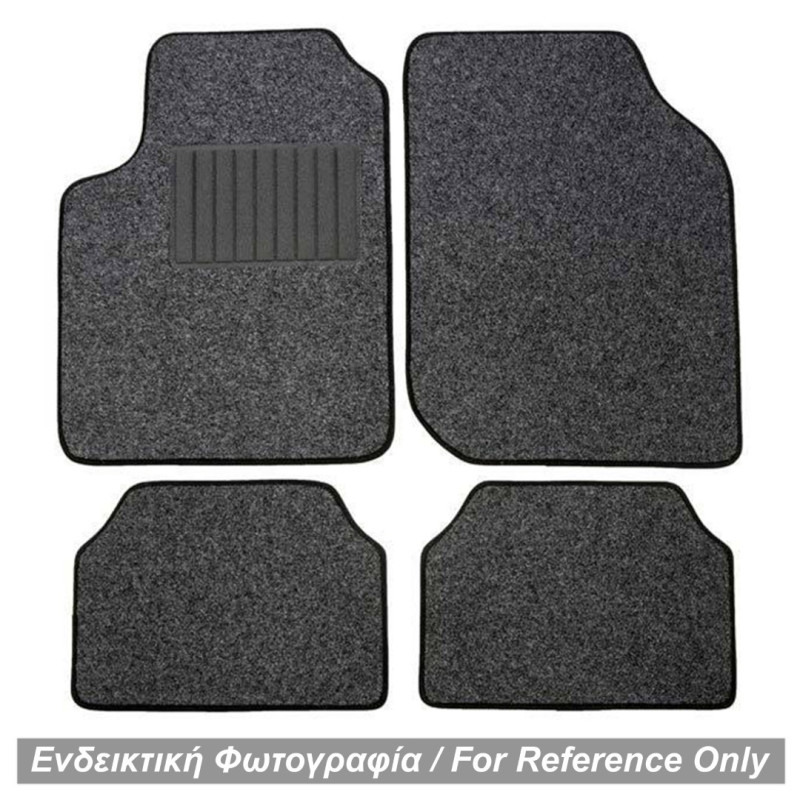 ΠΑΤΑΚΙΑ ΜΟΚΕΤΑ ΓΙΑ FORD FOCUS 1998-2005 (ΓΚΡΙ ΜΕ ΜΑΥΡΟ ΡΕΛΙ) - 4 ΤΕΜ.