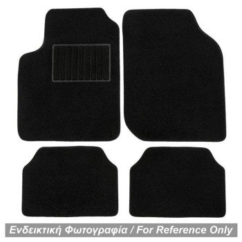 ΠΑΤΑΚΙΑ ΜΟΚΕΤΑ ΓΙΑ TOYOTA STARLET 1989-1995 (ΜΑΥΡΟ ΜΕ ΜΑΥΡΟ ΡΕΛΙ) - 4 ΤΕΜ.