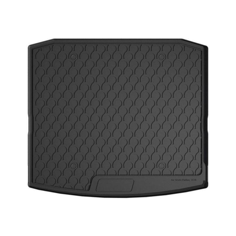 ΠΑΤΑΚΙ ΣΚΑΦΗ ΠΟΡΤ ΜΠΑΓΚΑΖ ΓΙΑ SKODA KODIAQ 04/2017+ (ΚΑΤΩ ΕΠΙΠΕΔΟ) SUMISURA TRUNK MAT ΑΠΟ ΑΟΣΜΟ, ΜΗ ΤΟΞΙΚΟ, ΟΙΚΟΛΟΓΙΚΟ ΚΑΙ ΑΝΑΚΥΚΛΩΣΙΜΟ ΣΥΝΘΕΤΙΚΟ ΛΑΣΤΙΧΟ ΣΕ ΜΑΥΡΟ ΧΡΩΜΑ ΜΕ ΥΠΟΔΟΧΗ ΓΙΑ ΠΡΟΕΚΤΑΣΗ L2519.8 - L2519.9 LAMPA - 1 ΤΕΜ.