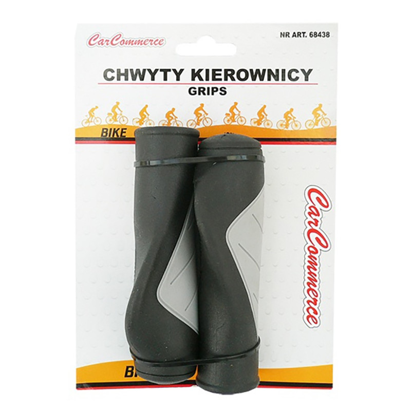 CarCommerce - ΧΕΡΟΥΛΙΑ ΠΟΔΗΛΑΤΟΥ ΜΑΥΡΟ CAR COMMERCE - 2 ΤΕΜ (68438-CC)