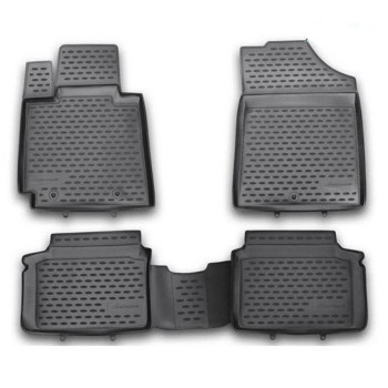 ΠΑΤΑΚΙΑ ΣΕ ΣΚΑΦΗ TPE ΛΑΣΤΙΧΟ ΓΙΑ AUDI A6 C8 / ALLROAD WAGON 2018+  ΣΕ ΜΑΥΡΟ ΧΡΩΜΑ NOVLINE - 4 ΤΕΜ.