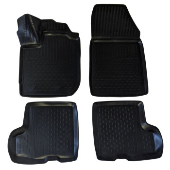 ΠΑΤΑΚΙΑ ΣΕ ΣΚΑΦΗ TPE ΛΑΣΤΙΧΟ ΓΙΑ DACIA DUSTER SUV 2018+  ΣΕ ΜΑΥΡΟ ΧΡΩΜΑ NOVLINE - 4 ΤΕΜ.