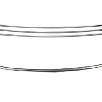 ΔΙΑΚΟΣΜΗΤΙΚΕΣ ΓΡΙΛΙΕΣ ΜΑΣΚΑΣ ΕΜΠΡΟΣ ΧΡΩΜΙΟ ΜΕΤΑΛΛΙΚΕΣ ΓΙΑ HYUNDAI I30 5D 2012+