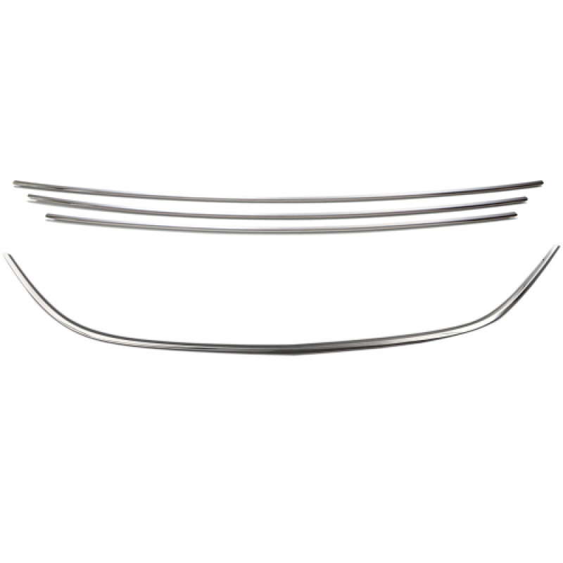 ΔΙΑΚΟΣΜΗΤΙΚΕΣ ΓΡΙΛΙΕΣ ΜΑΣΚΑΣ ΕΜΠΡΟΣ ΧΡΩΜΙΟ ΜΕΤΑΛΛΙΚΕΣ ΓΙΑ HYUNDAI I30 5D 2012+