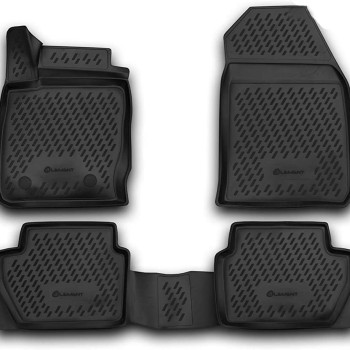 ΠΑΤΑΚΙΑ ΣΕ ΣΚΑΦΗ TPE ΛΑΣΤΙΧΟ ΓΙΑ FORD ECOSPORT 03/2014+  ΣΕ ΜΑΥΡΟ ΧΡΩΜΑ NOVLINE - 4 ΤΕΜ.