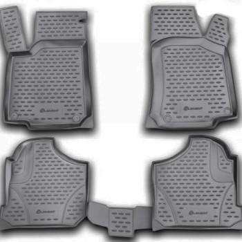 ΠΑΤΑΚΙΑ ΣΕ ΣΚΑΦΗ TPE ΛΑΣΤΙΧΟ ΓΙΑ VW GOLF 4 1998-2001 / VW BORA 1998-2005  ΣΕ ΜΑΥΡΟ ΧΡΩΜΑ NOVLINE - 4 ΤΕΜ.