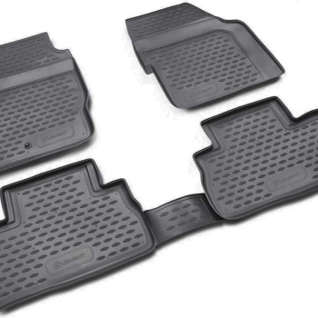 ΠΑΤΑΚΙΑ ΣΕ ΣΚΑΦΗ TPE ΛΑΣΤΙΧΟ ΓΙΑ LAND ROVER FREELANDER 2007-2013  ΣΕ ΜΑΥΡΟ ΧΡΩΜΑ NOVLINE - 4 ΤΕΜ.