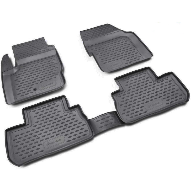 ΠΑΤΑΚΙΑ ΣΕ ΣΚΑΦΗ TPE ΛΑΣΤΙΧΟ ΓΙΑ LAND ROVER FREELANDER 2007-2013  ΣΕ ΜΑΥΡΟ ΧΡΩΜΑ NOVLINE - 4 ΤΕΜ.