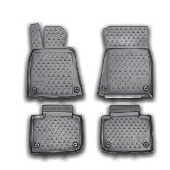 ΠΑΤΑΚΙΑ ΣΕ ΣΚΑΦΗ TPE ΛΑΣΤΙΧΟ ΓΙΑ LEXUS GS 205 2012+  ΣΕ ΜΑΥΡΟ ΧΡΩΜΑ NOVLINE - 4 ΤΕΜ.