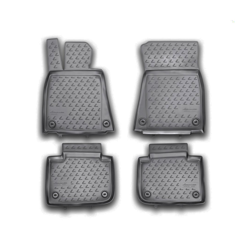 ΠΑΤΑΚΙΑ ΣΕ ΣΚΑΦΗ TPE ΛΑΣΤΙΧΟ ΓΙΑ LEXUS GS 205 2012+  ΣΕ ΜΑΥΡΟ ΧΡΩΜΑ NOVLINE - 4 ΤΕΜ.