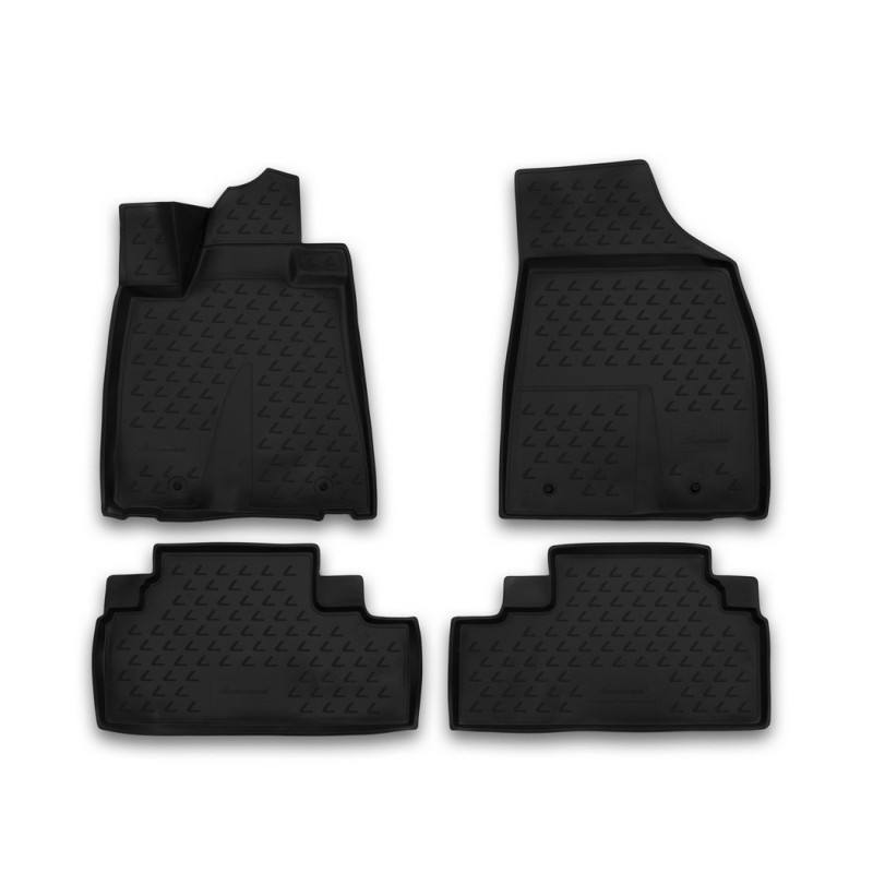 ΠΑΤΑΚΙΑ ΣΕ ΣΚΑΦΗ TPE ΛΑΣΤΙΧΟ ΓΙΑ LEXUS RX 350 ΟΧΙ ΥΒΡΙΔΙΚΟ 06/2006+   ΣΕ ΜΑΥΡΟ ΧΡΩΜΑ NOVLINE - 4 ΤΕΜ.