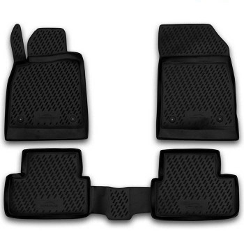 ΠΑΤΑΚΙΑ ΣΕ ΣΚΑΦΗ TPE ΛΑΣΤΙΧΟ ΓΙΑ OPEL ASTRA J 5D 2009-2015  ΣΕ ΜΑΥΡΟ ΧΡΩΜΑ NOVLINE - 4 ΤΕΜ.