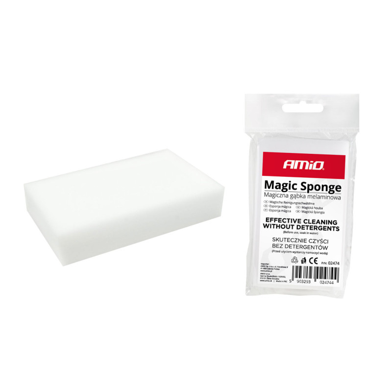 Amio - ΣΦΟΥΓΓΑΡΙ ΠΛΥΣΙΜΑΤΟΣ MS-01 ΛΕΥΚΟ ΚΑΤΑΛΛΗΛΟ ΓΙΑ ΒΙΟΛΟΓΙΚΟΥΣ ΚΑΘΑΡΙΣΜΟΥΣ 10x6x2cm - 1 ΤΕΜ. (02474/AM)