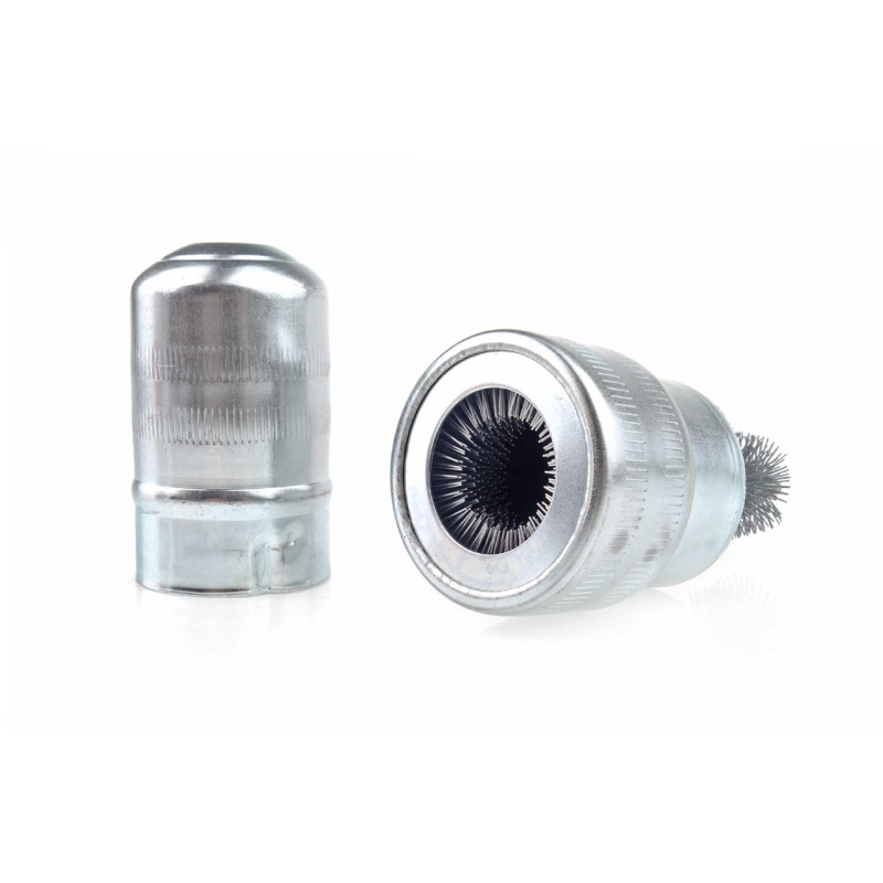 Amio - Βουρτσάκι Καθαρισμού Μεταλλικό για Πόλους Μπαταρίας και Ακροδέκτες για απομάκρυνση οξείδωσης και βελτίωση επαφής με εύκολη χρήση και αξιόπιστο αποτέλεσμα - 1 Τεμ. (02008/AM)