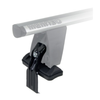 MENABO DLKIT15G KIT TYPE G ΑΚΡΑ (ΠΟΔΙΑ) ΓΙΑ ΜΠΑΡΕΣ ΟΡΟΦΗΣ DELTA / OMEGA BLACK / SILVER MENABO - 1 ΣΕΤ (9770/MB)