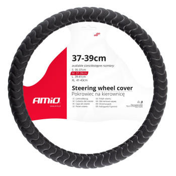 Amio - ΚΑΛΥΜΜΑ ΤΙΜΟΝΙΟΥ 37/39CM SWC-32-M ΜΑΥΡΟ ΑΦΡΩΔΕΣ ΑΟΣΜΟ - 1 ΤΕΜ. (02805/AM)