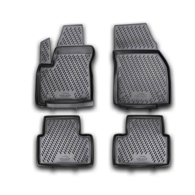 ΠΑΤΑΚΙΑ ΣΕ ΣΚΑΦΗ TPE ΛΑΣΤΙΧΟ ΓΙΑ OPEL MOKKA 11/2012+  ΣΕ ΜΑΥΡΟ ΧΡΩΜΑ NOVLINE - 4 ΤΕΜ.