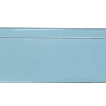 ΠΡΟΣΤΑΤΕΥΤΙΚΟ ΤΖΑΜΙ ΠΙΝΑΚΙΔΑΣ LIGHT BLUE ΝΕΟΥ ΤΥΠΟΥ 52,7 X 12 cm  (ΠΛΑΣΤΙΚΟ/ΜΠΛΕ) - 2 ΤΕΜ.