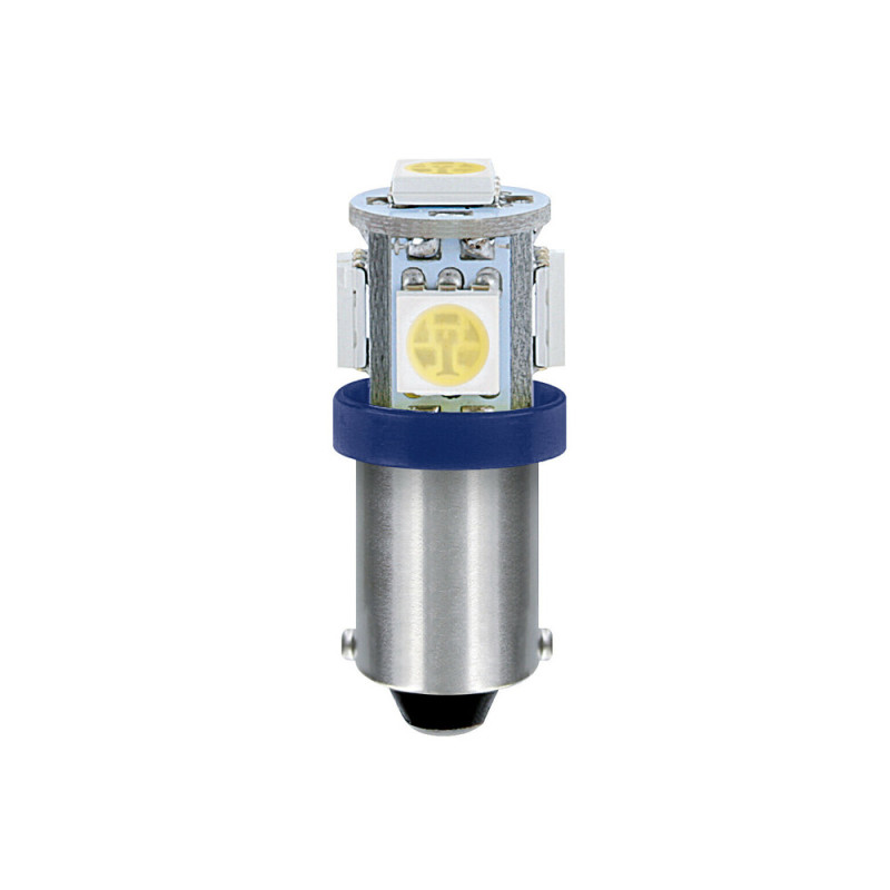 T4W BA9s 24/28V 5SMDx1CHIP LED 35lm ΜΠΛΕ ΚΟΥΤΙ LAMPA - 20 ΤΕΜ.