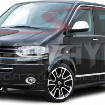 ΚΑΠΑΚΙΑ ΚΑΘΡΕΠΤΗ ΧΡΩΜΙΟΥ ΜΕΤΑΛΛΙΚΑ ΓΙΑ VW T5 CARAVELLE 2004-2010