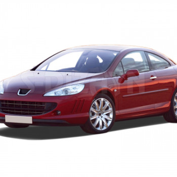 ΧΕΡΟΥΛΙΑ ΠΟΡΤΑΣ ΓΙΑ PEUGEOT 407 3D 2004-2010  ΧΡΩΜΙΟ ΜΕΤΑΛΛΙΚΑ 2ΤΕΜ.