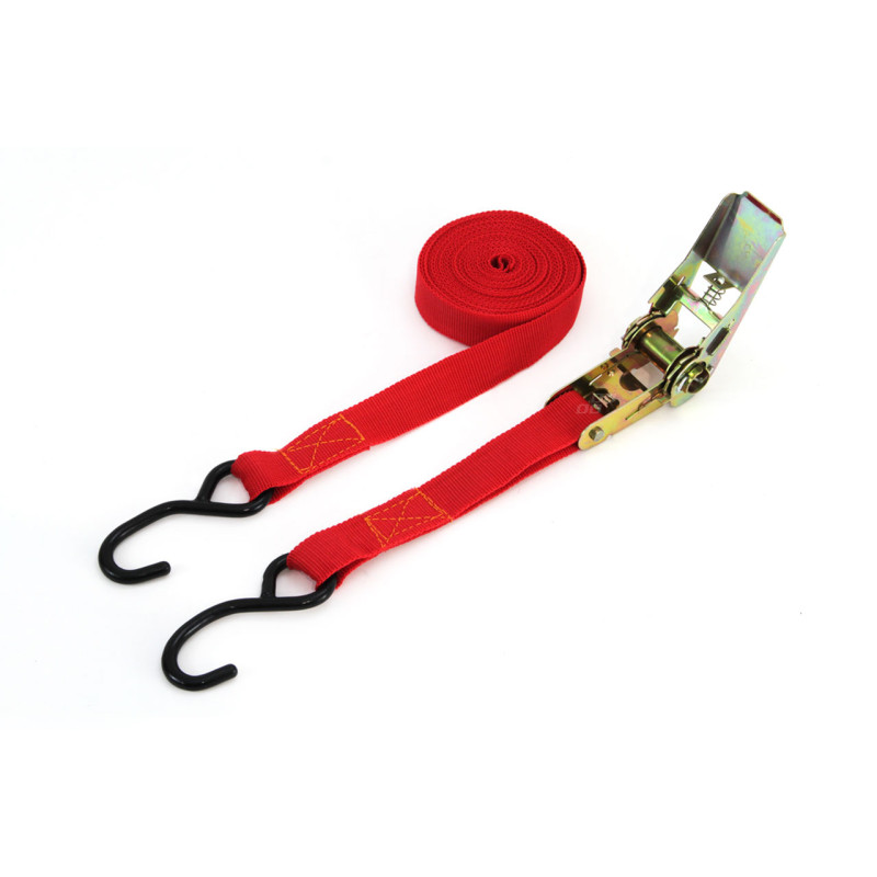 Amio - Ιμάντας Δεσίματος με Καστάνια και Γάντζους Αντοχής 350kg Μήκους 5m για Ασφαλή Στερέωση Φορτίου με Ισχυρό Κράτημα - 1 Τεμ. (01723/AM)