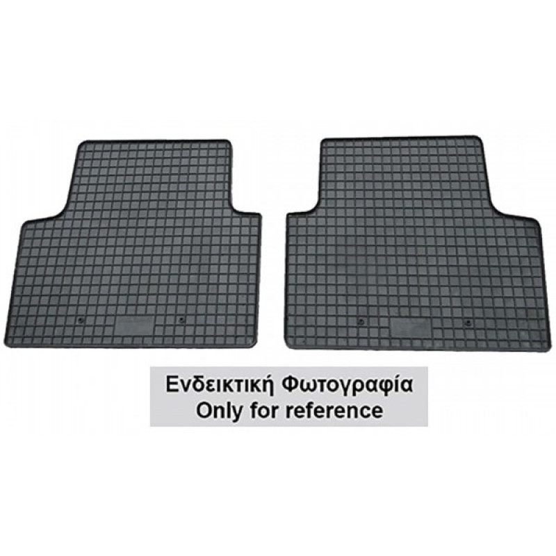 Cik - ΠΑΤΑΚΙΑ ΑΥΤΟΚΙΝΗΤΟΥ ΑΠΟ ΛΑΣΤΙΧΟ ΓΙΑ DACIA JOGGER 2022+ 3Η ΣΕΙΡΑ ΣΕ ΜΑΥΡΟ ΧΡΩΜΑ ΧΩΡΙΣ ΚΟΥΜΠΩΜΑΤΑ - 2 ΤΕΜ. (RM.DA.0009/CK)